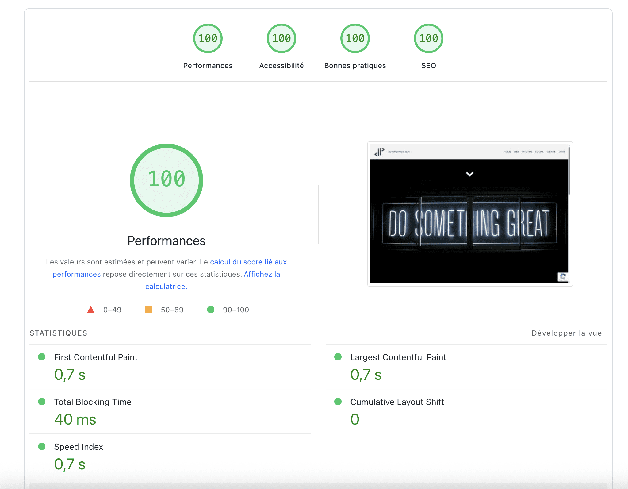 google page speed-100%